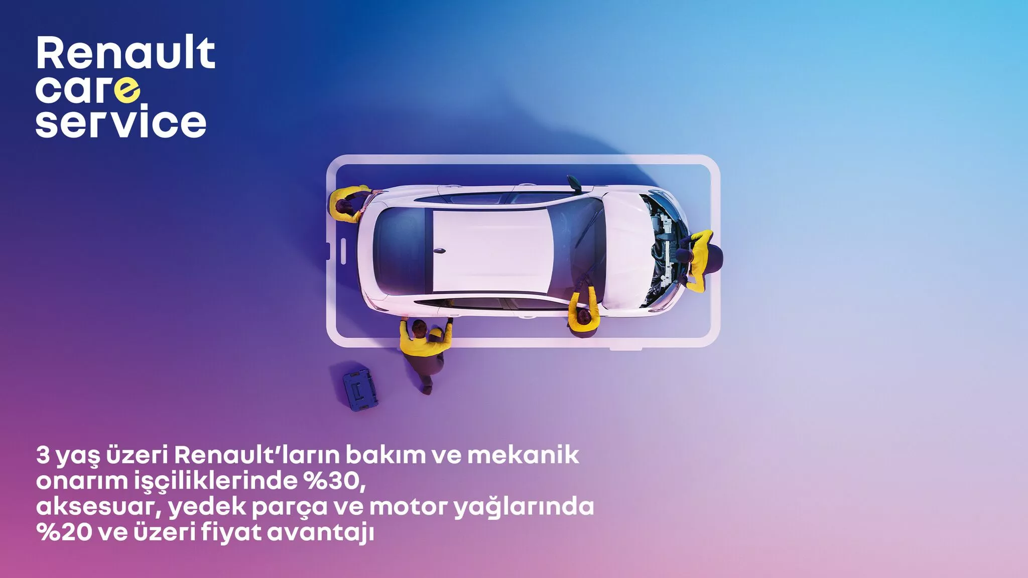 Renault Tanoto'da Tüm Bakım, Mekanik Onarım Ve Aksesuarlarda %30'a Varan İndirim!